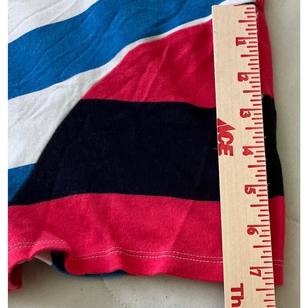 Westbound Woman Pullover Short Sleeve Blouse 3X Block Colors, Stripes - Picture 9 of 9